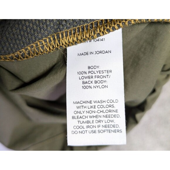 Alpine Design 1962 Anorak Pullover Jacket Hooded Yellow Green Mens Size XXL - Picture 6 of 9